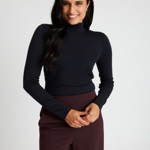 Kit and Ace Upgrade Brushed Terry Turtleneck